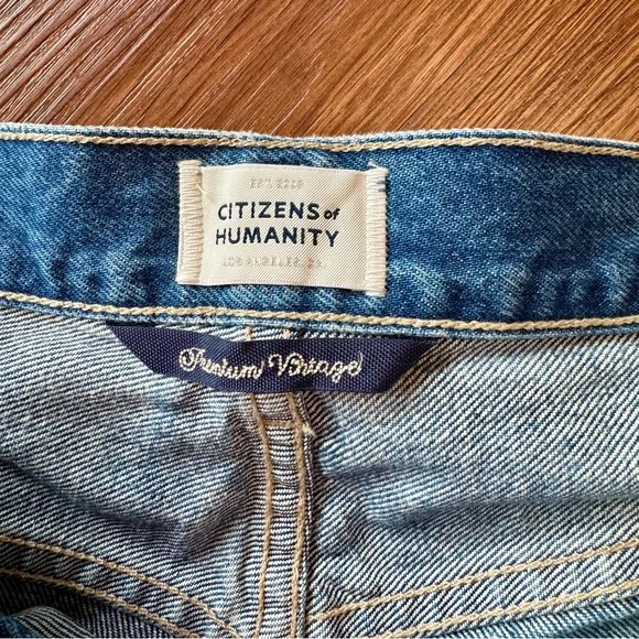 CITIZENS OF HUMANITY Gaucho Vintage Wide Leg In Oasis - Picture 11 of 14